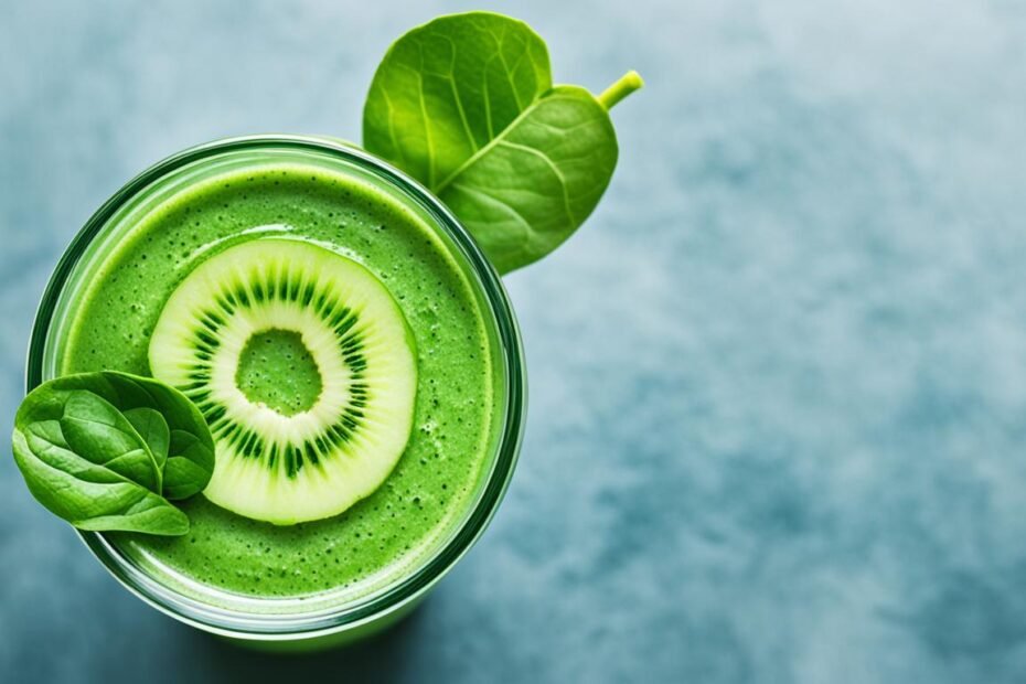 Vitamina de Maçã Verde com Espinafre